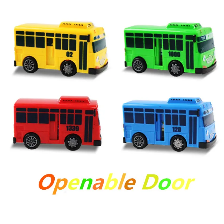 Новая открываемая дверь с коробкой 4 шт./компл. Корейская мультяшная игрушка TAYO