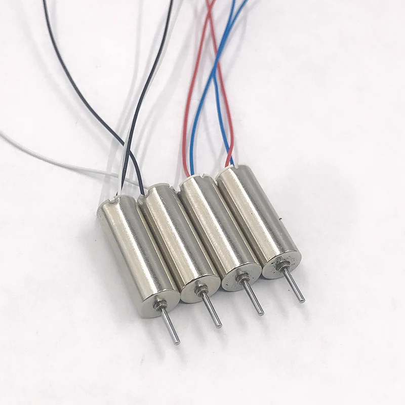 4 шт. 2CW + 2CCW 720 7 мм * 20 Мини Бессердечный электродвигатель постоянного тока 3 в 40000