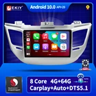 Андроид 10 для Hyundai Tucson IX35 2015-2018 голос Управление BT Carplay DSP 4G WI-FI автомобиль радио мультимедиа gps-навигация, dvd-плеер