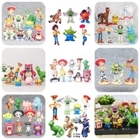 movie toy story 4 cartoon toys woody buzz lightyear jessie forky action figure collectible dolls 3pcs7pcs8pcs9pcs12pcs17pcs