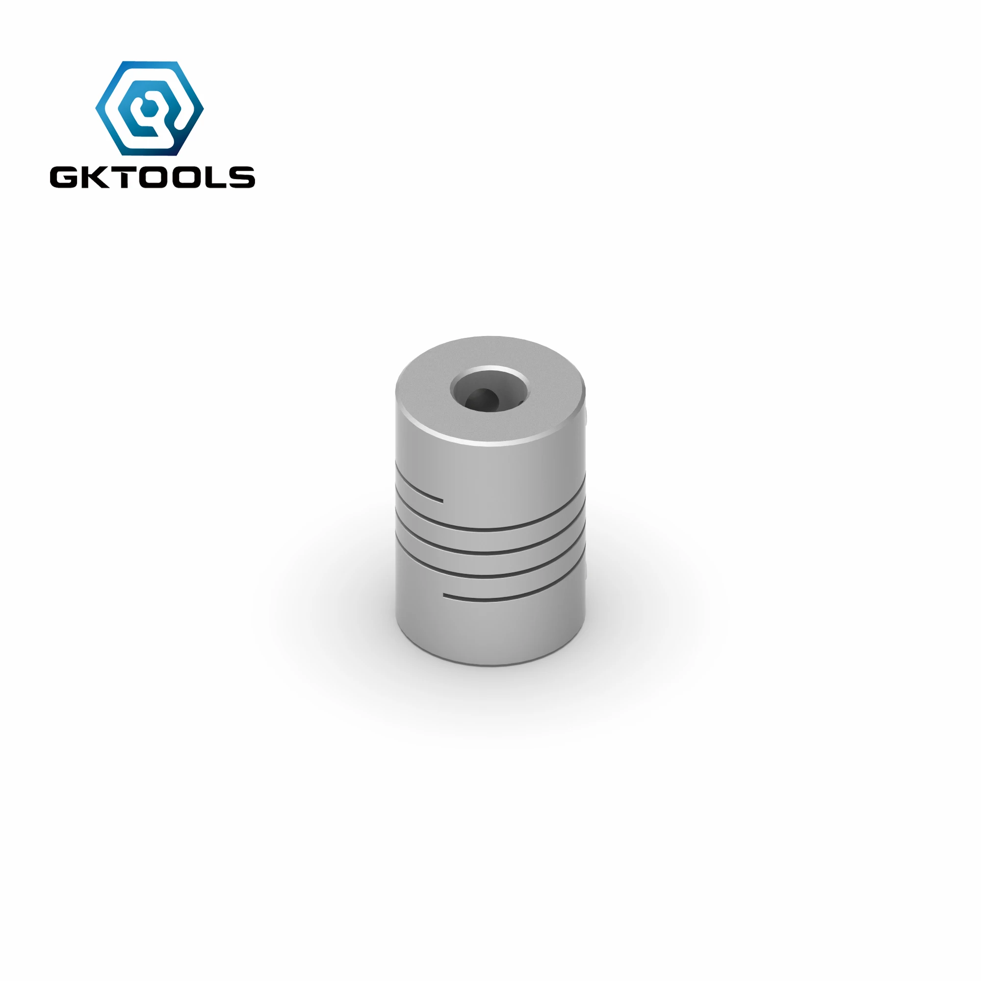 GKTOOLS алюминиевый чпу двигатель челюсти вала соединитель 2 мм до 8 гибкая муфта OD