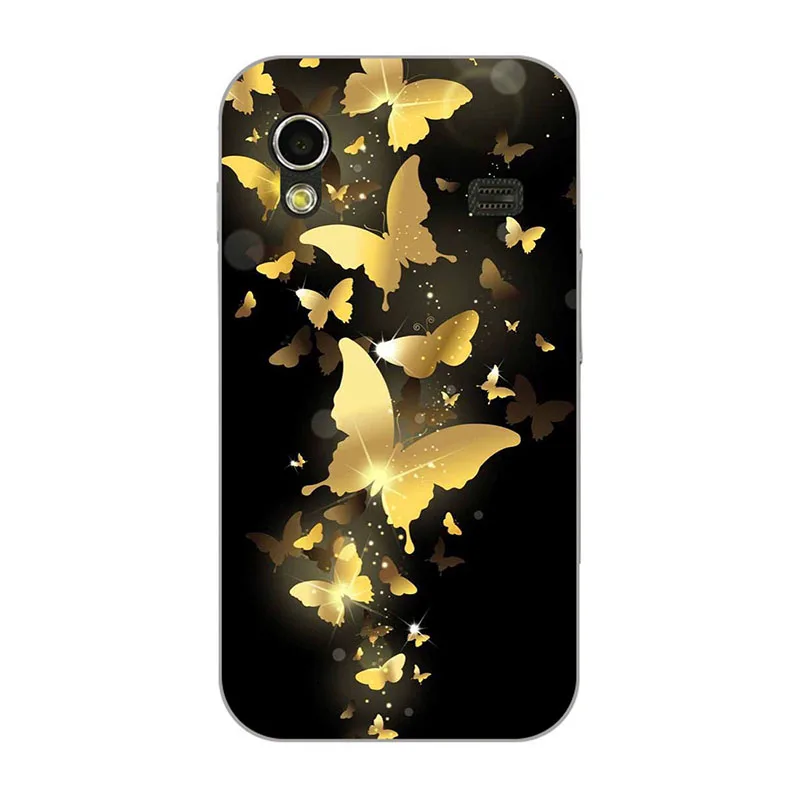 M110 Модные, мягкие, силиконовые чехлы для samsung Galaxy Ace S5830i GT S5830 GT-S5830i чехол с принтом задняя крышка мультяшная Роза узорная оболочка - Цвет: M110