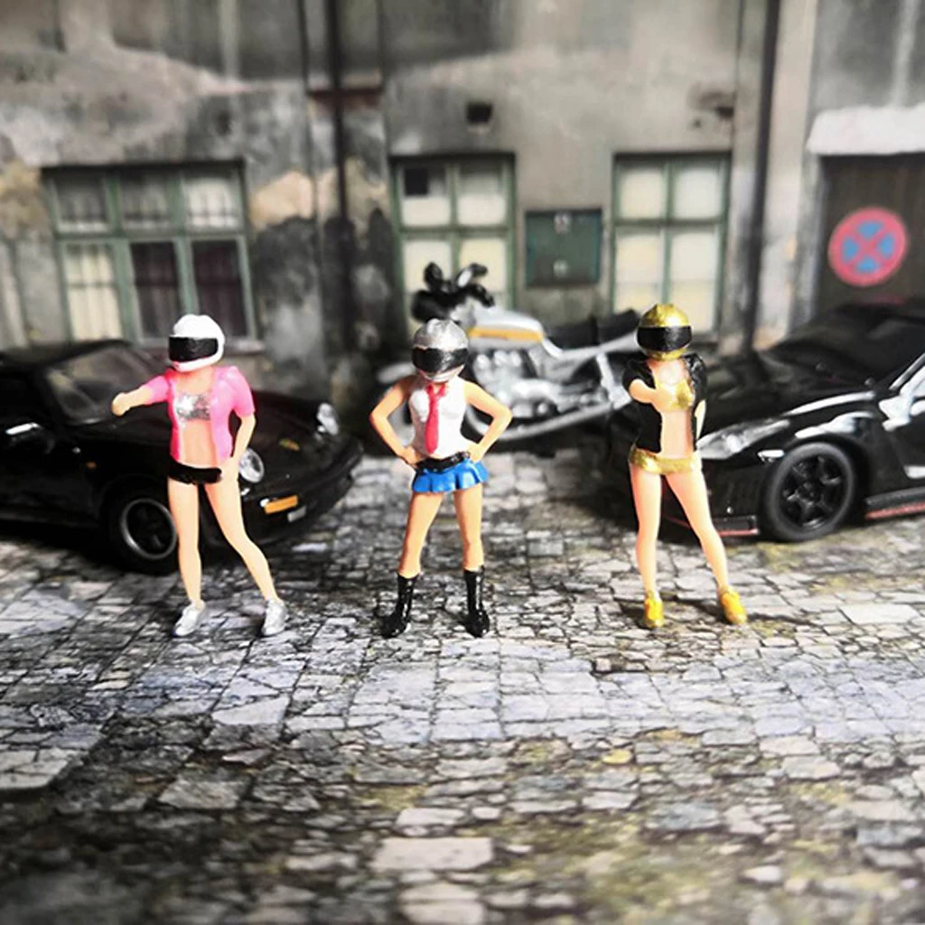 

1:64 Scale Girl Star People Scenario Diorama for Group