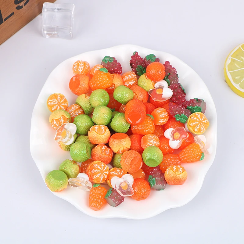 

Модель из 10 искусственных оранжевых фруктов для украшения кукольного домика, аксессуары для кукольного домика