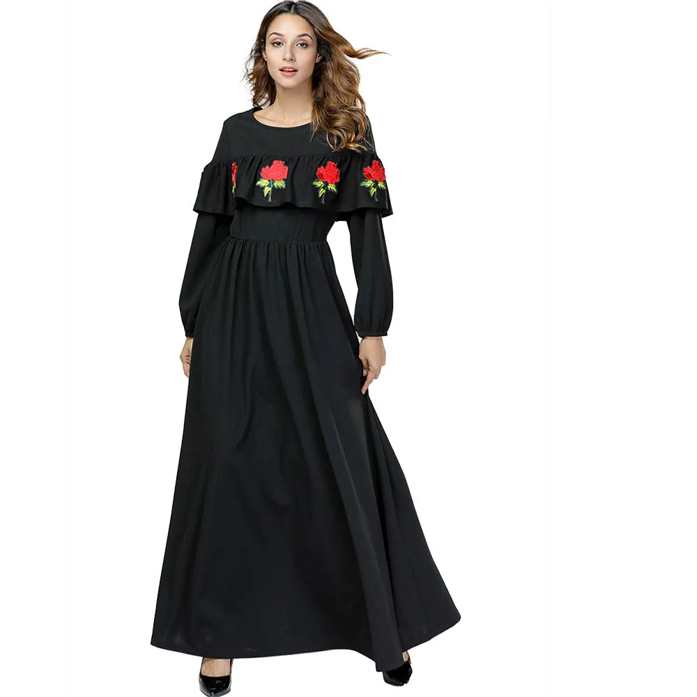

BNSQ Dubai Abaya For Women Hijab Evening Dress Arabic Caftan Morocain Kaftan Djelaba Femme Muslim Dress Islamic Clothing