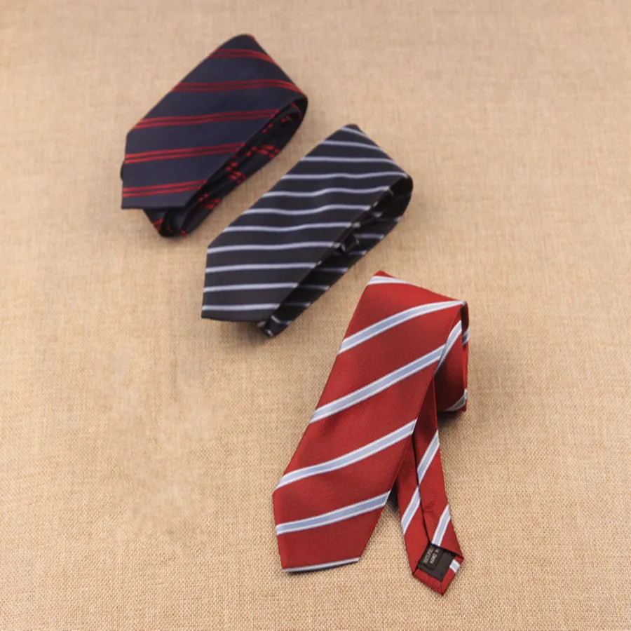 Для мужчин Бизнес галстук 7 см Ширина в клетку и полоску Дизайнерские жаккардовые