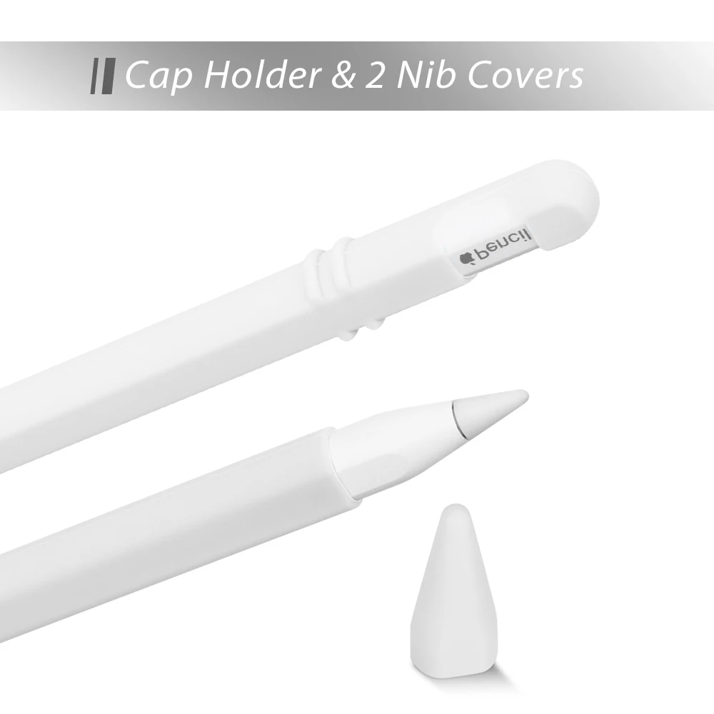 Новый мягкий силиконовый чехол защитный оболочка для Apple Pencil 2 Touch Pen 2018|Чехлы