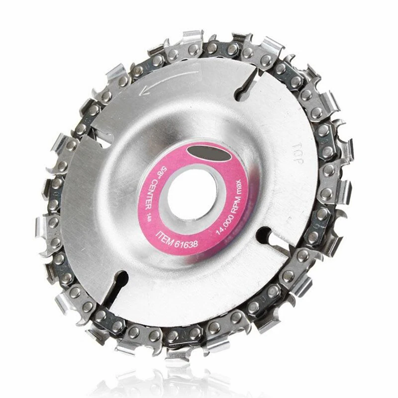 Woodworking Cutting Blade Wood Slotted Saw Blade Angle Grinder Carbide Wood Carving Disk Grinder Disc Chain tovia 125mm carbide saw blades wood cutting disk cutting wood saw disc multitool wood cutter angle grinder for wood