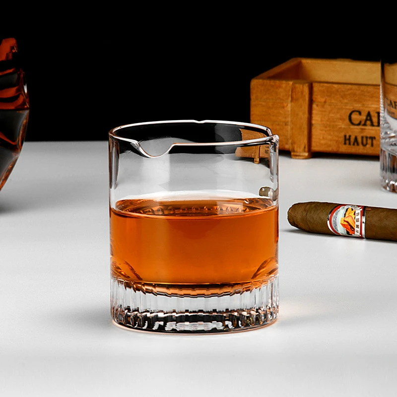 Crystal Cigar Holder Glass Puritano Round Wine Glasses Whisky Usquebaugh XO Cup Brandy Whiskey Rock Vidro Verre Wholesale | Дом и сад