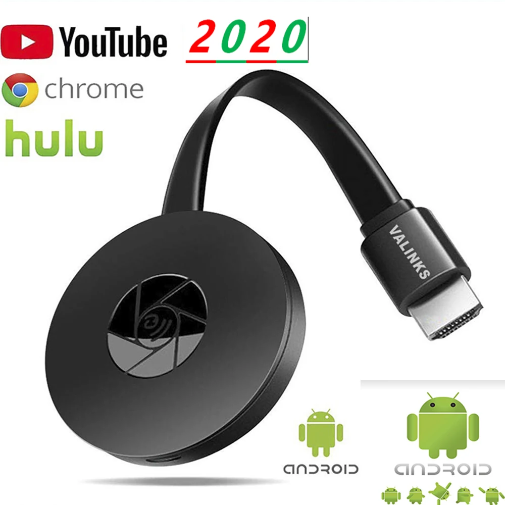 ТВ палка 4K 1080P Chromecast Беспроводной Wi-Fi USB play приемник Экран зеркального отображения