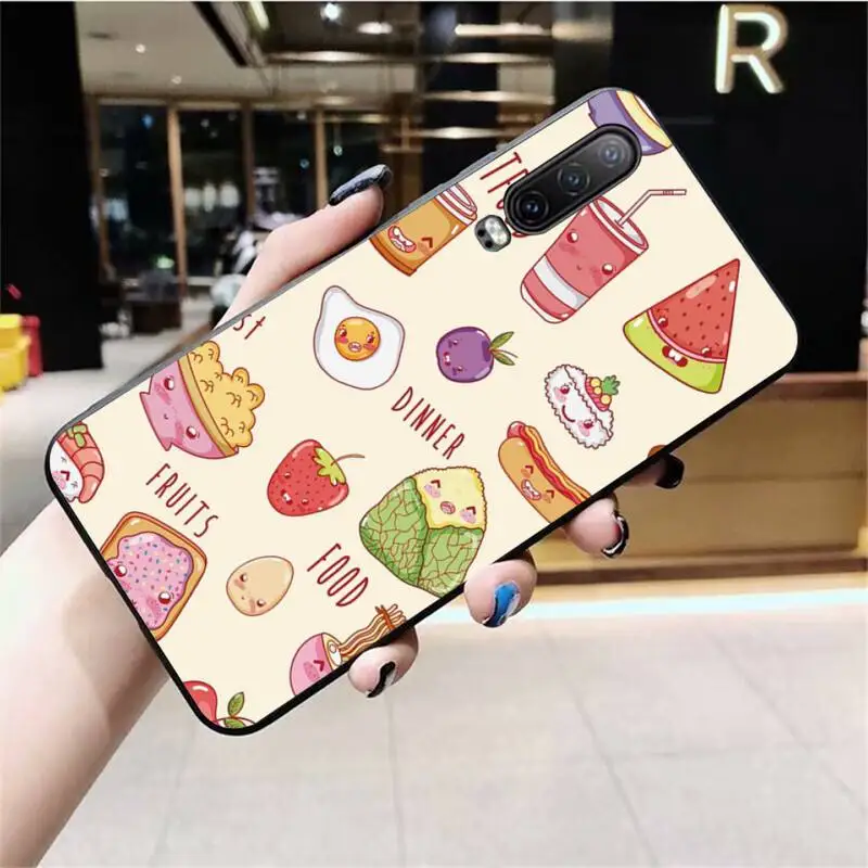 HPCHCJHM kawaii пищевой узор пончики силиконовый чехол для телефона Huawei P40 P30 P20 lite Pro Mate 20