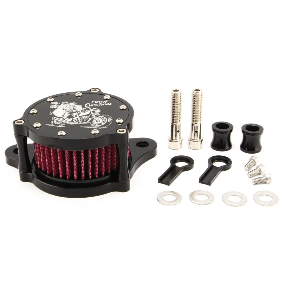 

New Aluminum Air Cleaner Intake Filter For Harley SuperLow XL883R 72 02-08 L