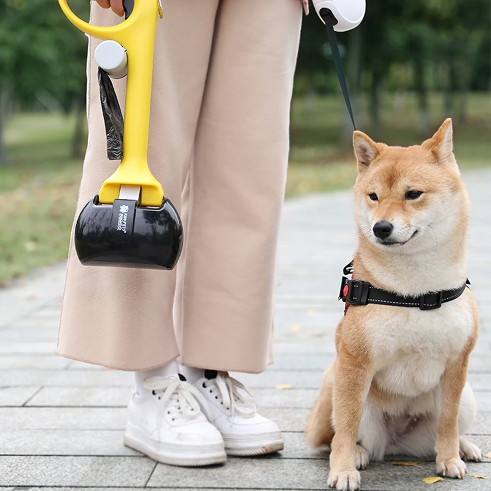 Совок-какашка для собак кошек с длинной ручкой |