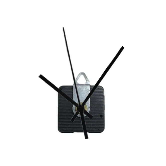 

6 Size shaft wall Quartz Clock Step Movement SUN 12888 Mechanism Black Hands Repair Tool Parts Kit DIY Set With Hook