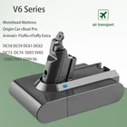 Сменный аккумулятор для пылесоса Dyson V6 V7 V8 V10, батарея DC58 DC59 DC61 DC62 DC72 DC74 SV03 SV05 SV06 SV07 SV09 V6