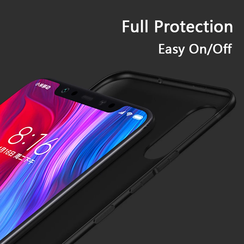 UPaitou Case for Xiami Mi CC9 CC9E 9T 9 8 SE Pro Lite Explorer Soft Silicone Matte Ultra Slim Thin TPU Mi9T |