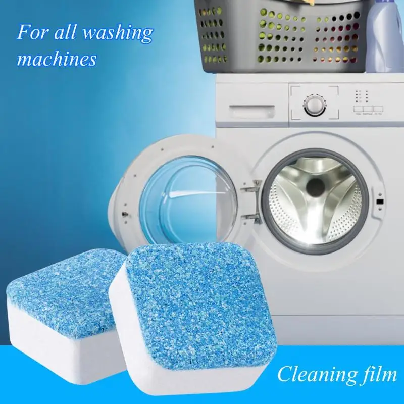 1 Tablet Washing Machine Cleaner Washer Cleaning Detergent Effervescent Cleaning Pad Tablet Washer Cleaner Cleaning Pad