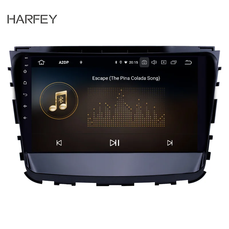 Автомобильный мультимедийный плеер Harfey 4 Гб ОЗУ Android 10 0 для 2019 Ssang Yong Rexton HD