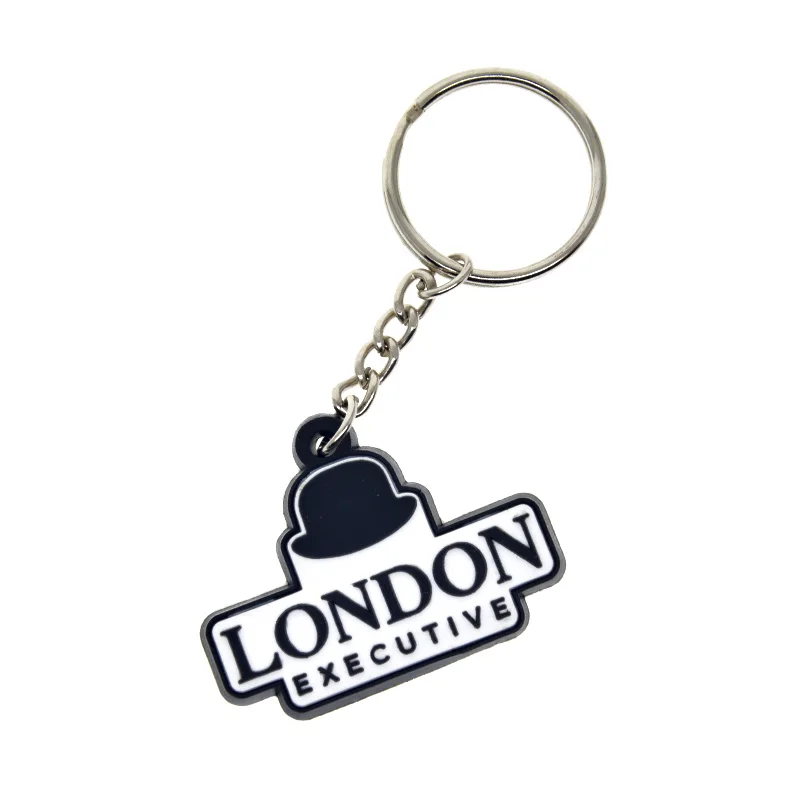 Изготовленные на заказ резиновые брелки из ПВХ для рекламных подарков от