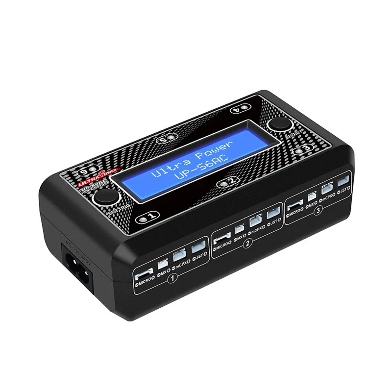 

Ultra Power UP-S6AC 6x4.35W 1S AC/DC LiPO/LiHV Battery Charger With Micro MX mCPX JST Fpr RC Models Multicopter Part Accs