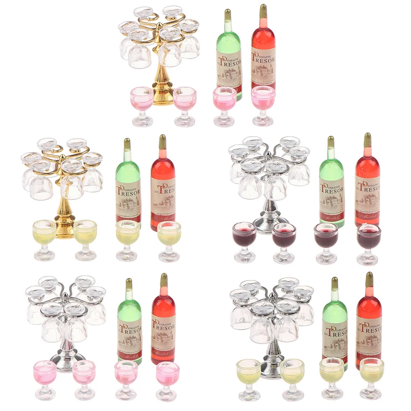 1 Набор миниатюрный кукольный домик барная стойка держатель для стеклянного