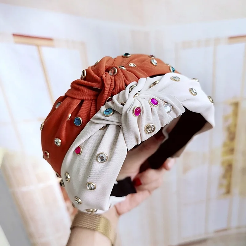 2019 головная повязка с бриллиантами модные жемчужные стразы изысканные бантики