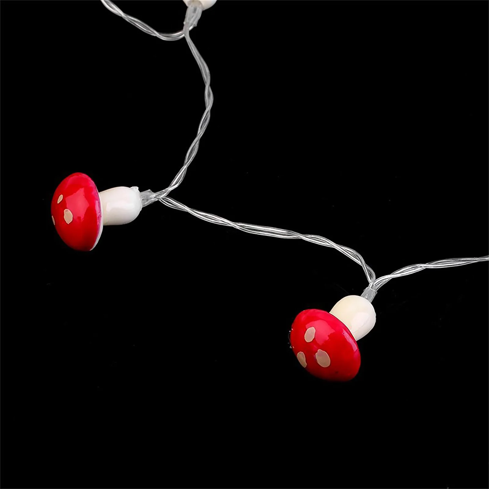 

Mushroom Shape Wire String Light Battery Operated Led Lights Decoration Christmas Party Home Fairy Lights Gift Garland