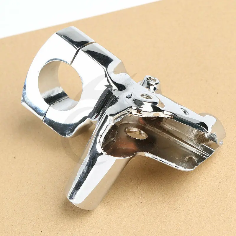 Мотоциклетный держатель рычага сцепления 1 дюйм для Honda Shadow 600 VT750 chrome/black|Накладки