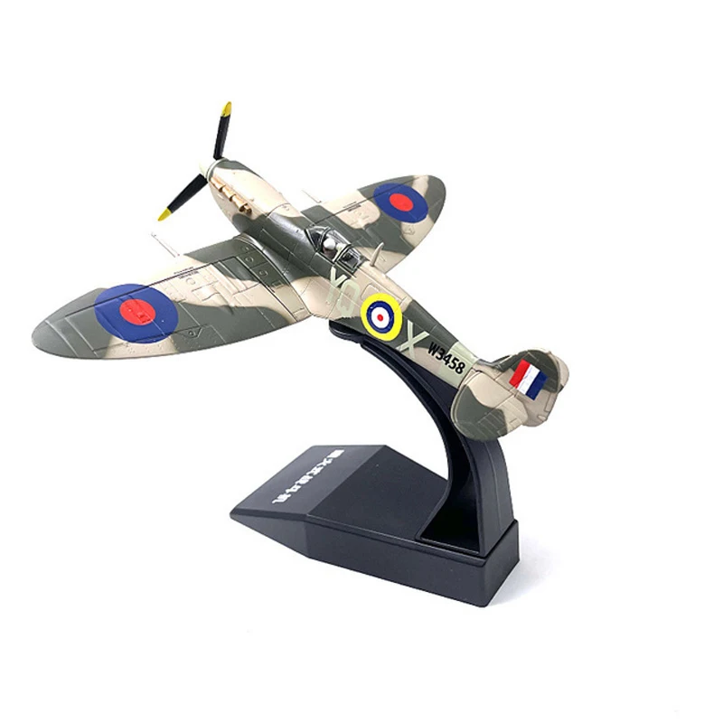 1 :72 British World War II Aircraft Flamethrower Simulation Alloy Collection Aircraft Model Ornaments