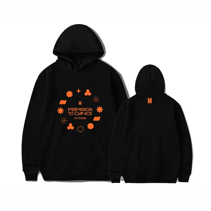 

Kpop Bangtan Boys sweater PTD ON STAGE same paragraph pullover sweater women's hoodie pure cotton plus velvet Korean jacket