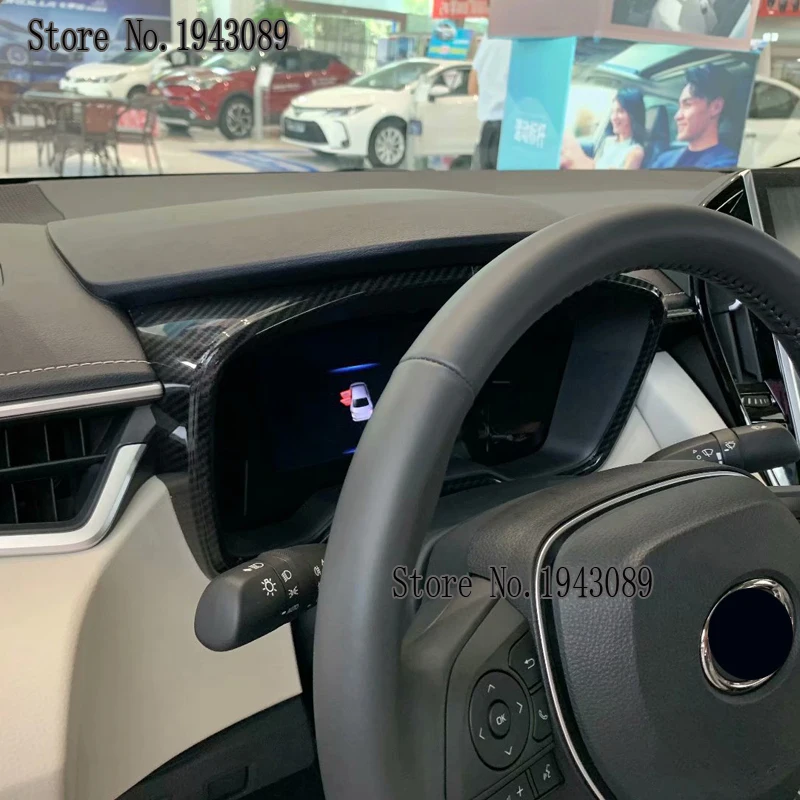 Автомобильный Стайлинг для Toyota Corolla E210 12th Gen 2019 2020 ABS карбоновое волокно стиль