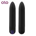 Оло сильная вибрация Пуля фаллоимитатор вибратор для женщин Стимулятор клитора точка G Вагинальный Массажер для оргазма секс-игрушки продукт для взрослых