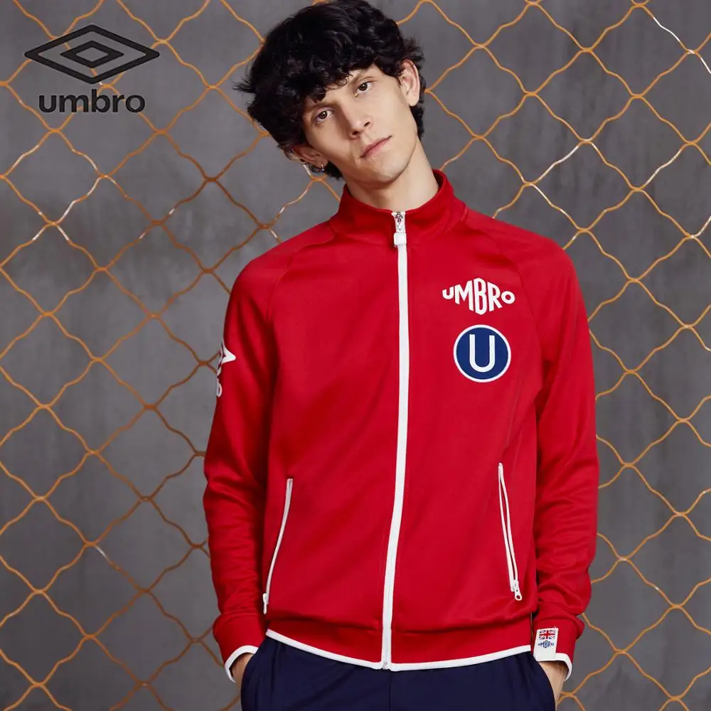 Umbro OWEN Новая мужская осенняя куртка свитер-кардиган с воротником Erwin Спортивная тонкая Удобная Спортивная одежда на молнии UCB63275
