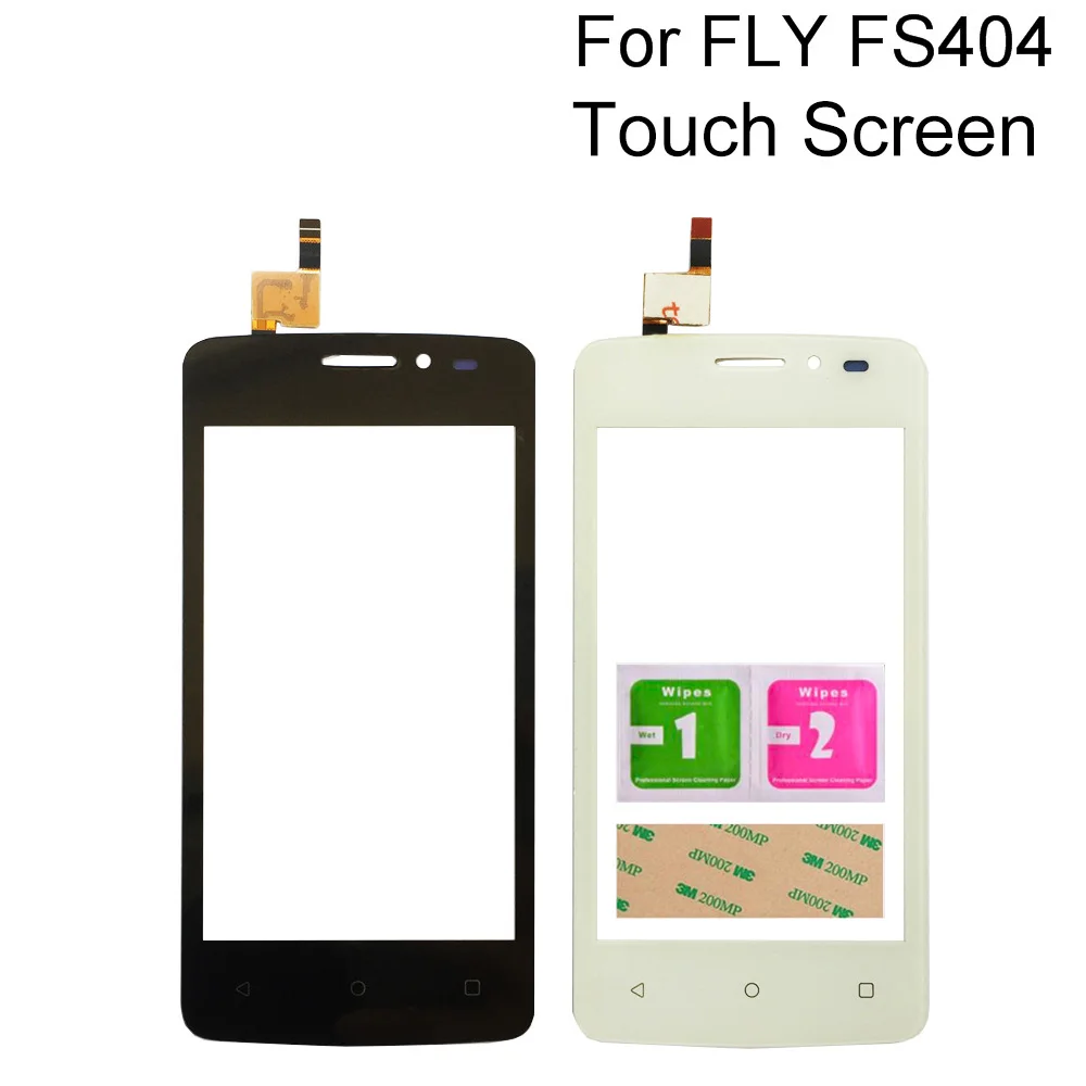 4 0 &quotмобильный сенсорный экран для Fly FS404 дигитайзер Передняя стеклянная линза