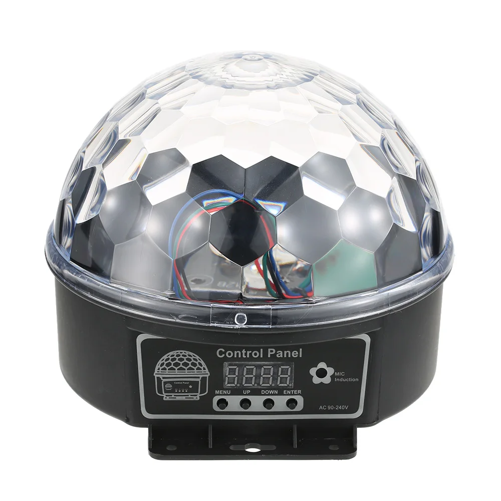 DMX512 RGB Управление звуком светодиодный сценический свет хрустальный магический