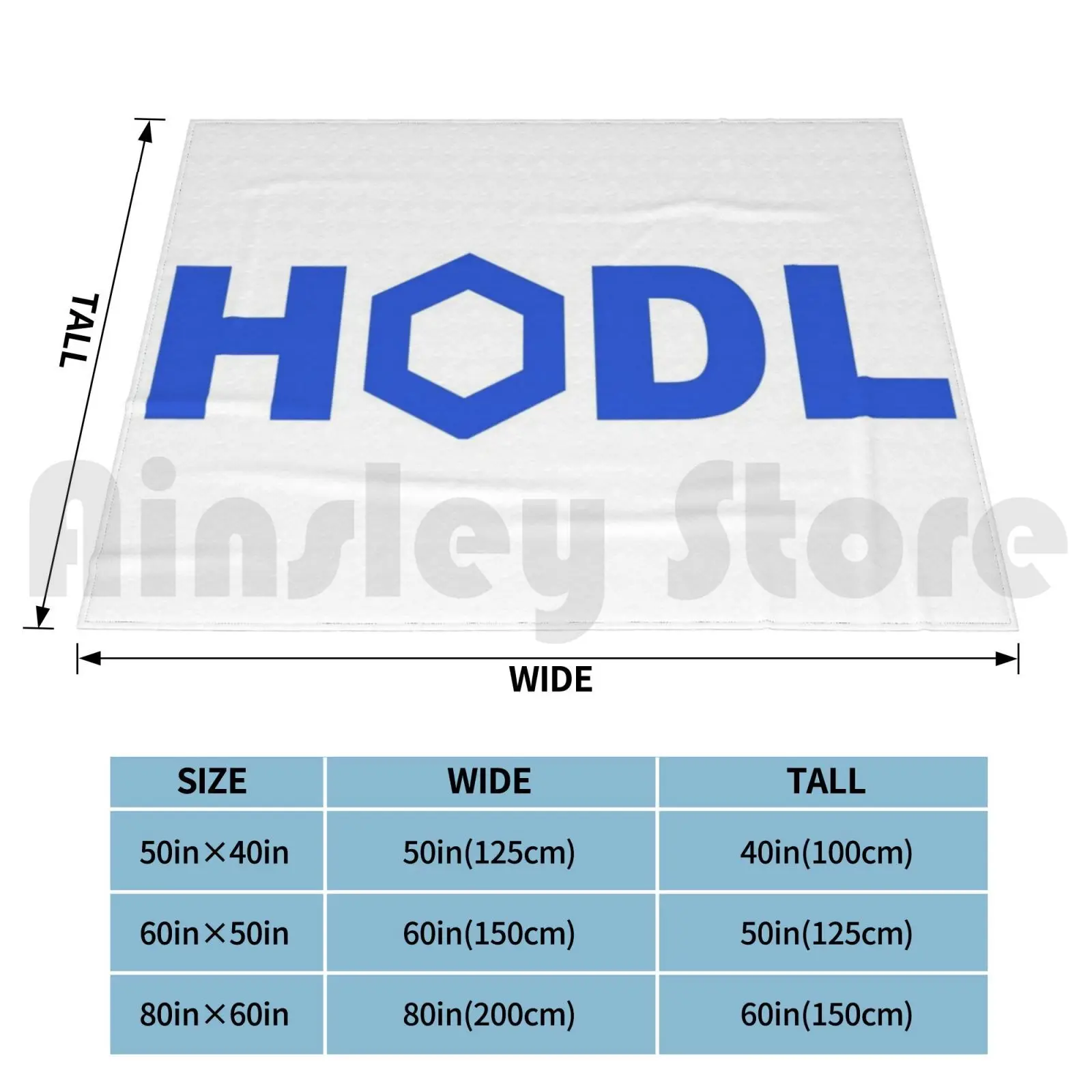 Одеяло Chainlink Hodl для дивана-кровати путешествия Link Btc Bitcoin Eth Ethereum Ltc Litecoin Xrp Ripple Usdt