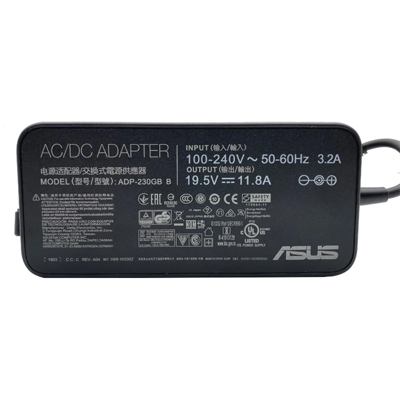 Адаптер для ноутбука Asus 19 5 в 230 а 6 0 Вт 3 7 * мм | Компьютеры и офис