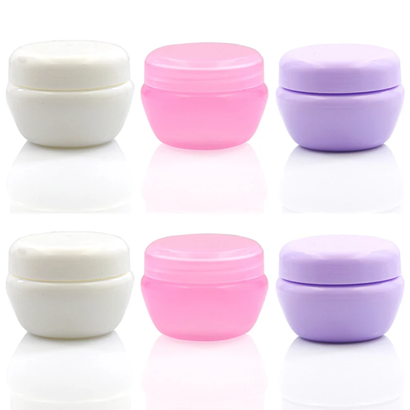 30pcs 5/10/20/30g Mini Empty Jar Pots Cosmetic Makeup Inner Lid Face Cream Lip Balm Container My Refillable Bottles | Красота и