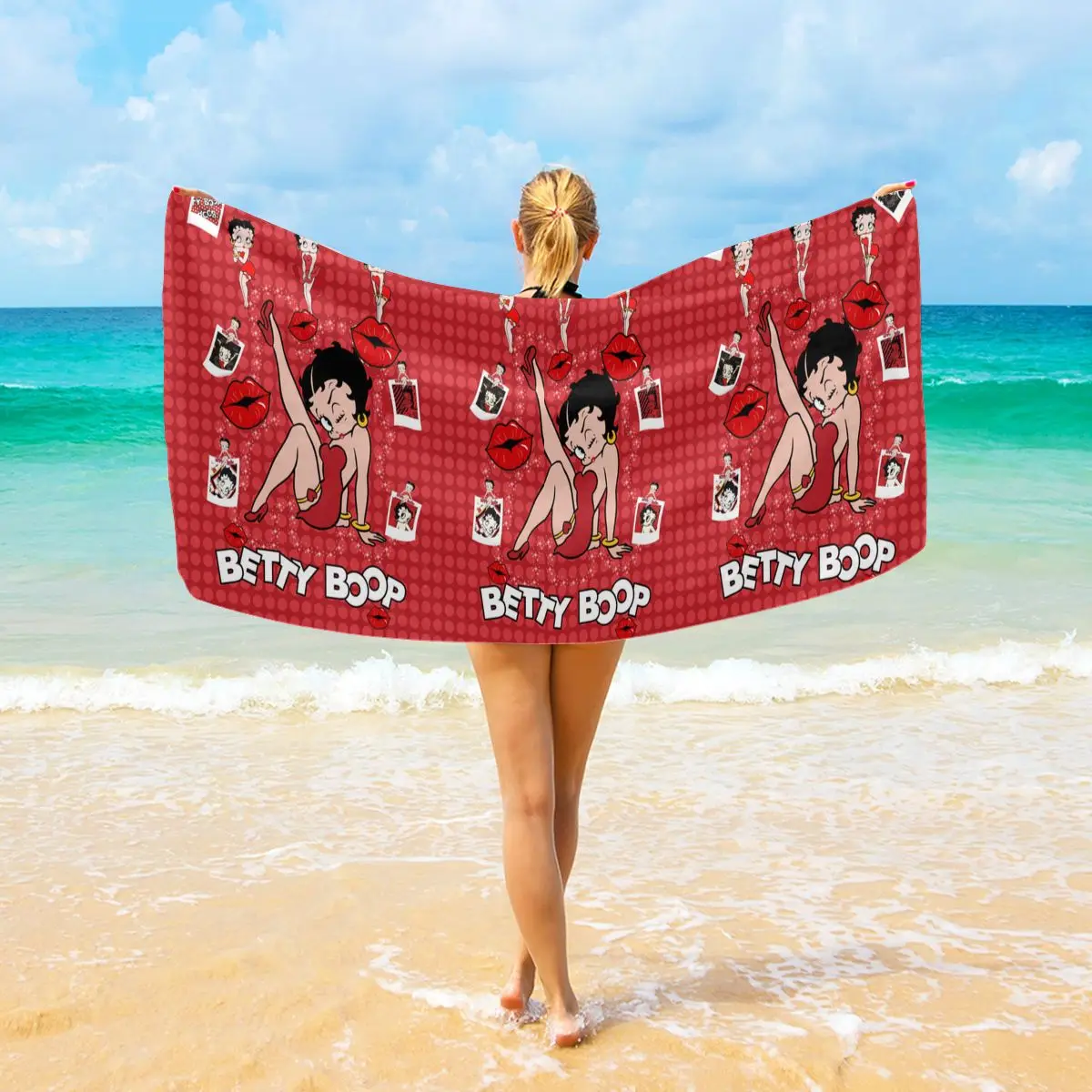 

Intern doctor funny cartoon printed beach towel sports quick-drying towel absorbent swimming wicking beach towel shawl