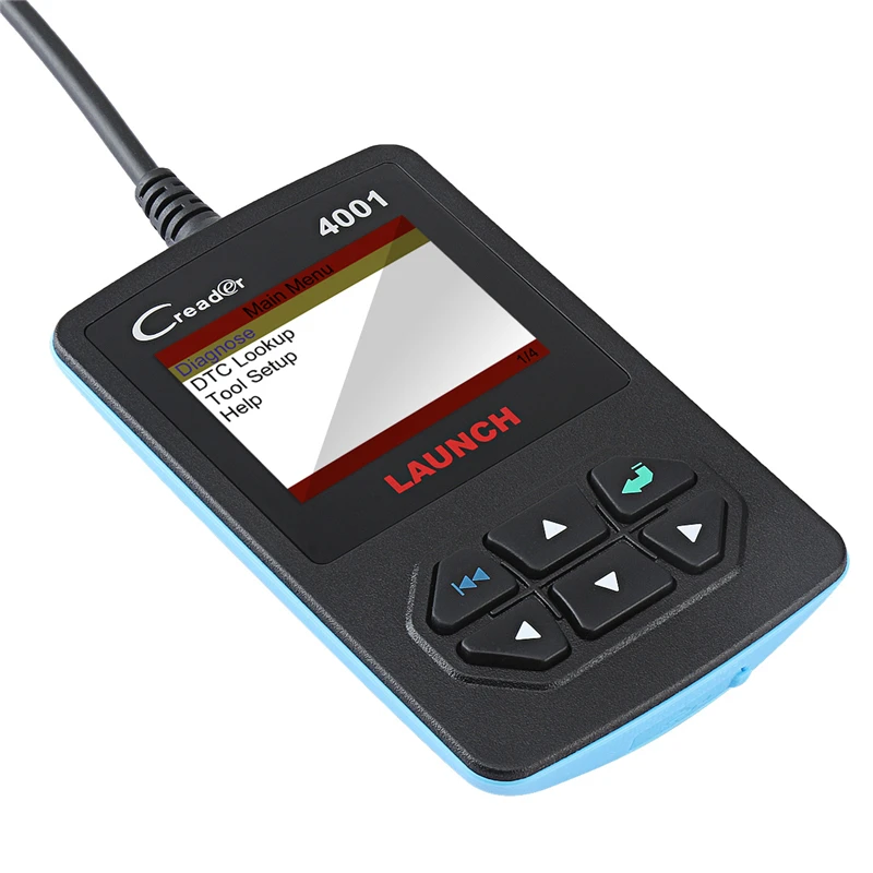 Launch CReader 4001 OBD OBD2 сканер DIY Автомобильный считыватель кодов CR4001 OBDII диагностический инструмент Бесплатное обновление X431 Creader V+ as autel AL319