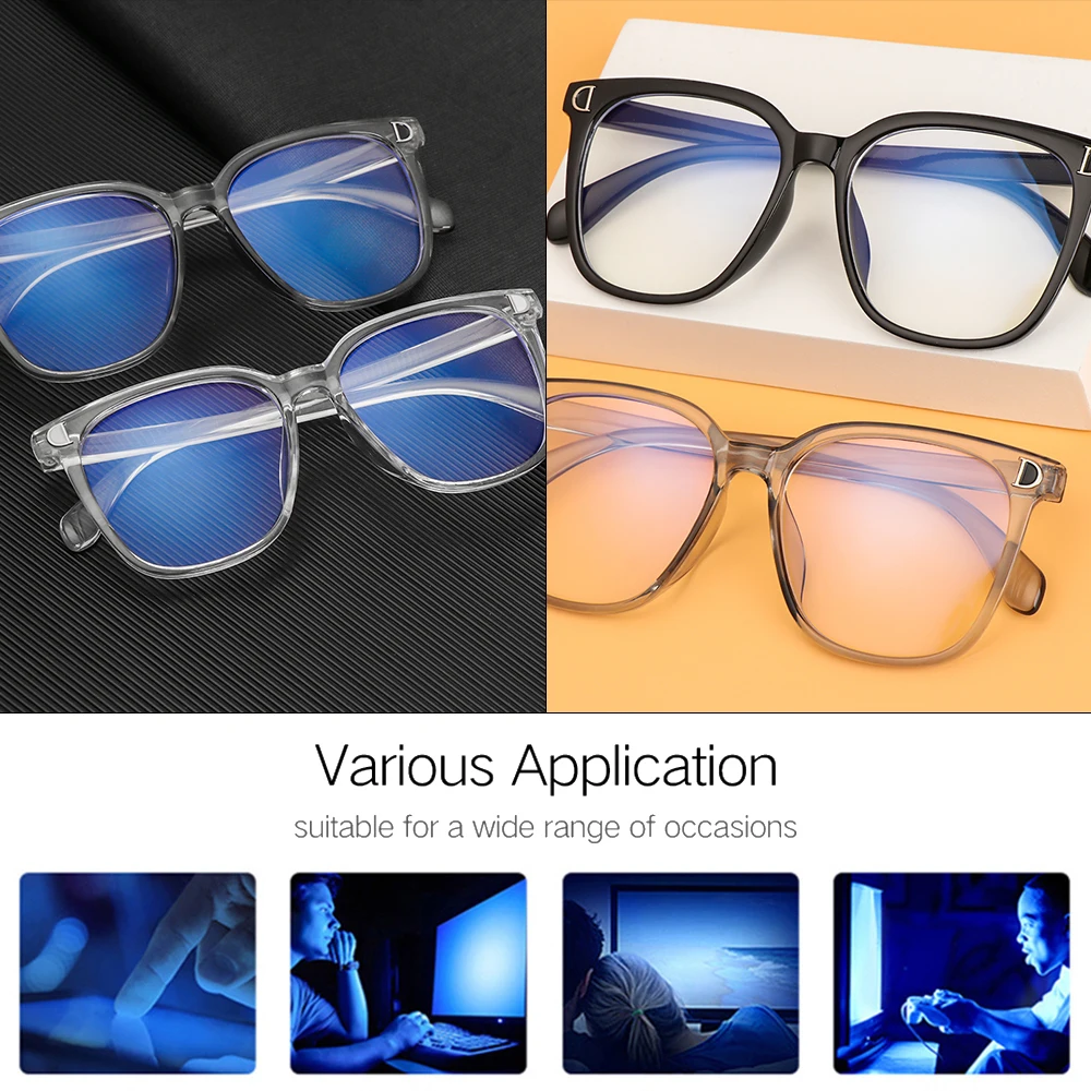 blue light blocking reading glasses 1 PC Unisex Eyeglasses Flexible Ultralight Blue Light Blocking Glasses Radiation Protection Computer Goggles Car Cycling Eyewear blue light blockers