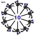 TAITU 4 дюйма 2345610 шт. деревообрабатывающий рабочий стержень F зажим набор твердый быстросъемный трещотка DIY плотничный ручной инструмент гаджет