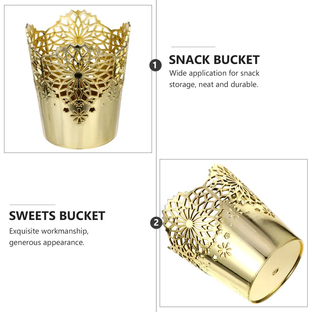 3 шт конфеты корзины полый для конфет банку снэк-сервировочный поднос свадебные