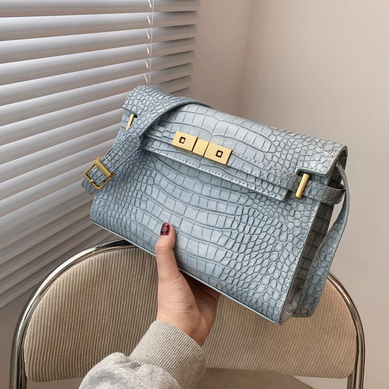 

AXUKES сумки через плечо из искусственной кожи с каменным узором 2021 модные летние Роскошные брендовые сумки на плечо с цепочкой и кошельки