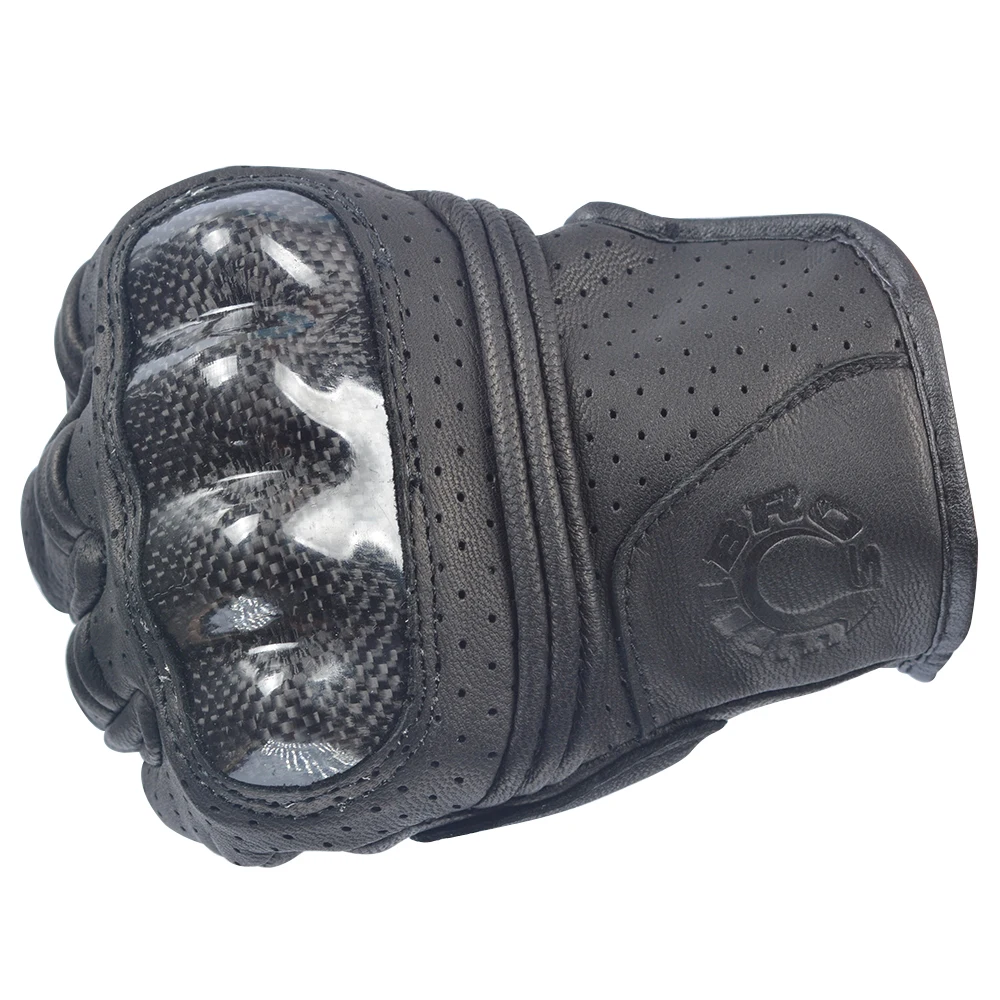 Мотоциклетные Перчатки Willbros мужские дышащие на полпальца для гоночного