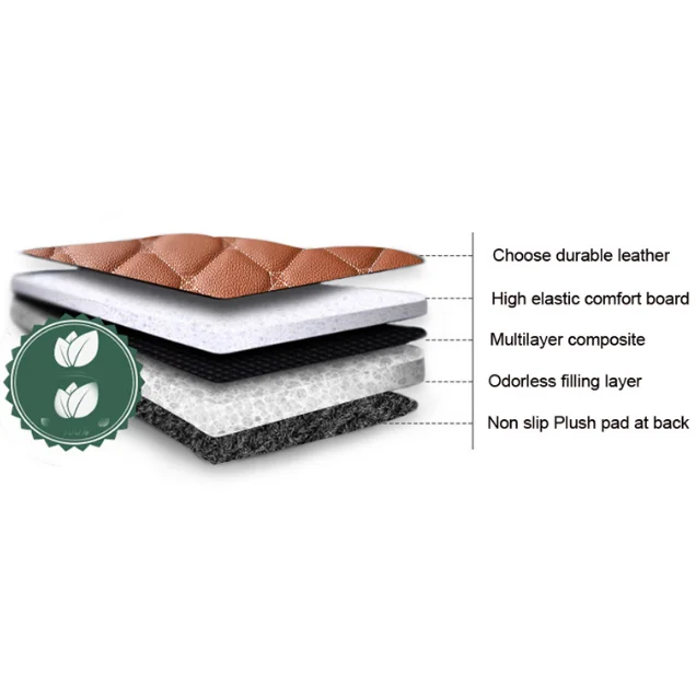

leather car trunk mat cargo liner for smart fortwo 2015 2019 2020 forfour accessories 453 w453 a453