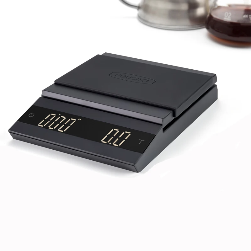 Felicita-b&aacute;scula de caf&eacute; paralela con Bluetooth, balanza digital electr&oacute;nica para caf&eacute; por goteo, con temporizador-3