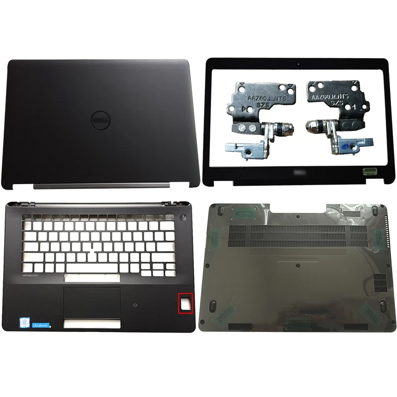 

Чехол для ноутбука DELL Latitude E7470 NO-Touch 0FVX0Y FVX0Y, задняя крышка ЖК-дисплея, передняя панель, петли, Упор для рук, Нижняя крышка