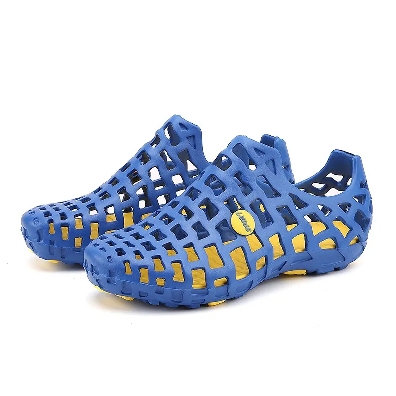 

Summer Hollow Women Shoes Breathable Beach Sandals Woman Beach Flat Sandals Brand For Women Water Slippers Clogs Shoes