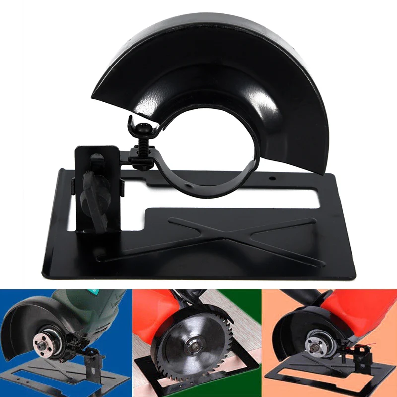 

1 Pc Adjustable Metal Angle Grinder Bracket Stand Holder Support Base With Cover